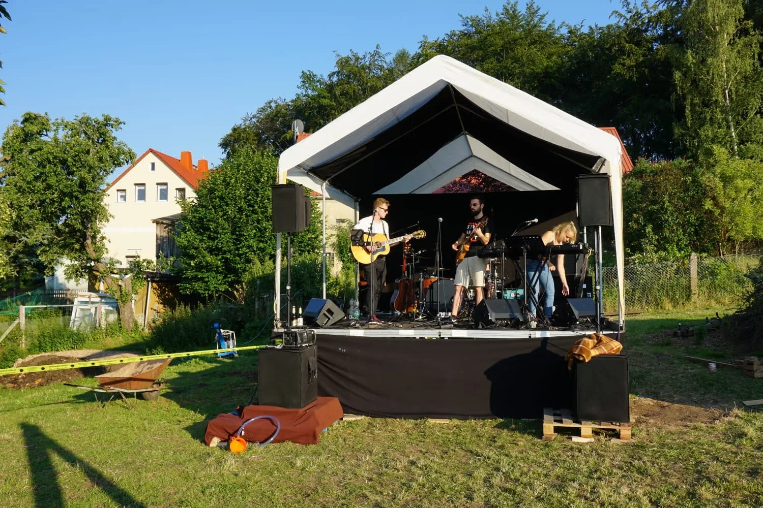Bühne beim ersten Out of Doors 2020
