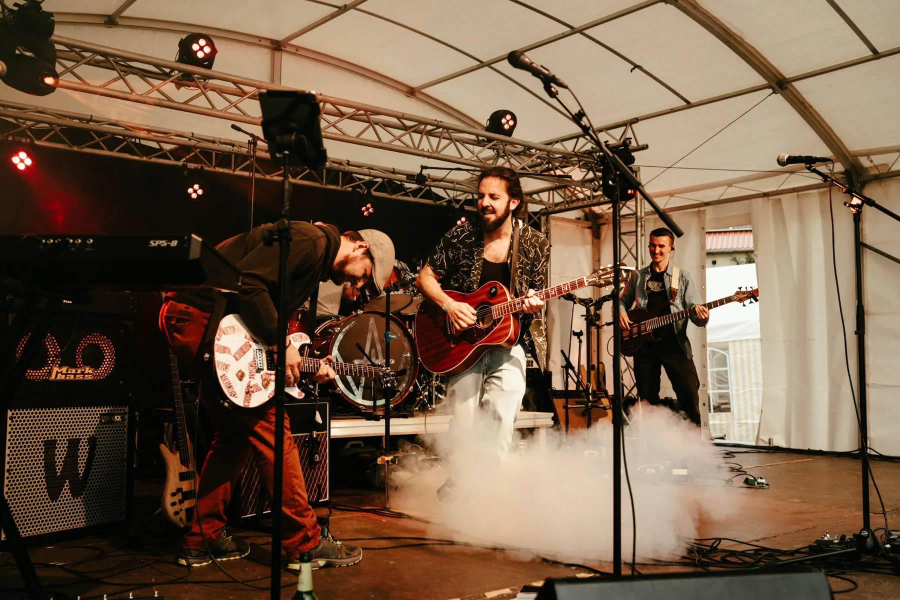 Liveband beim Out of Doors 2024