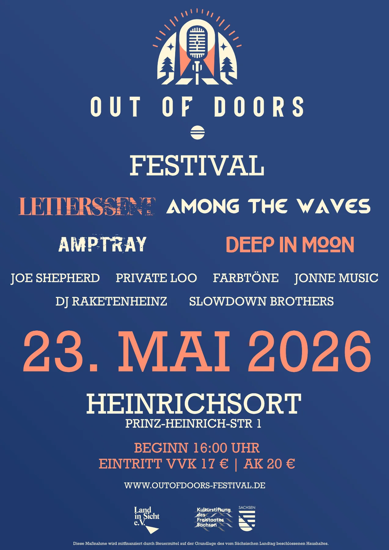 Out of Doors Festivalposter 2026
