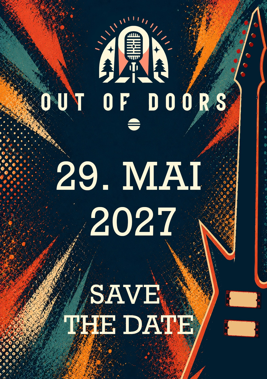 Out of Doors 2027 – Save the Date – 29. Mai 2027